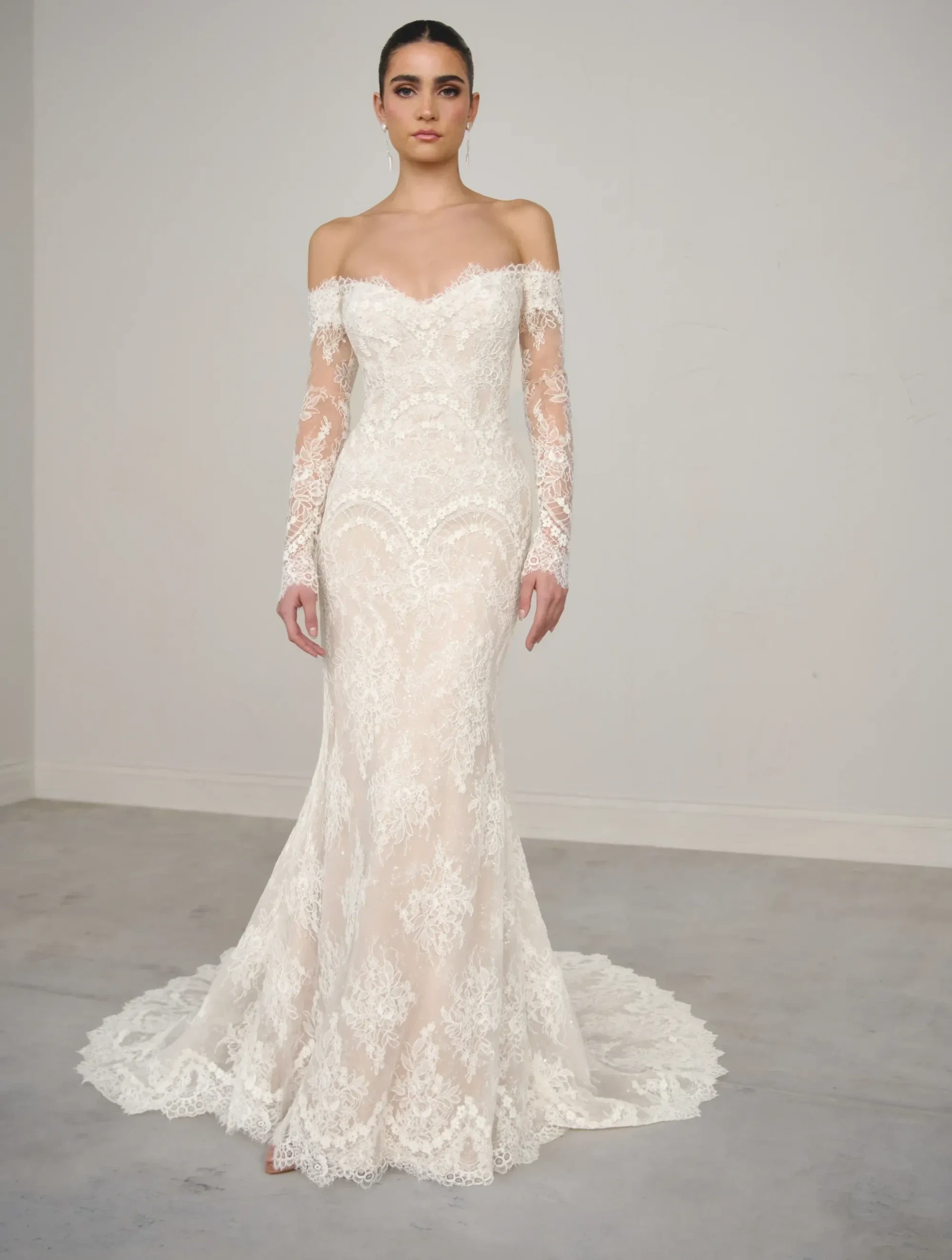 Photo of Model wearing a Justin Alexander Signature gown - top right